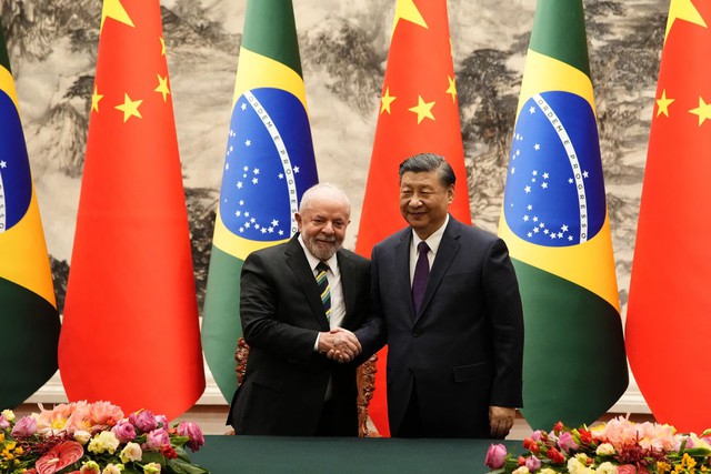 Cặp bài trùng mới Trung Quốc - Brazil
 - Ảnh 1.