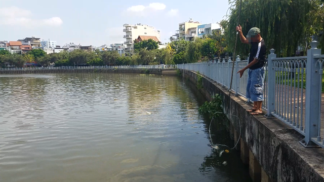 Đánh bắt cá kiểu &quot;tận diệt&quot; tại kênh Nhiêu Lộc - Thị Nghè TP.HCM - Ảnh 1.