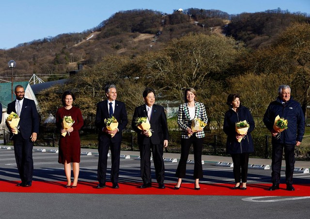 Ngoại trưởng các nước G7 nhóm họp - Ảnh 1.