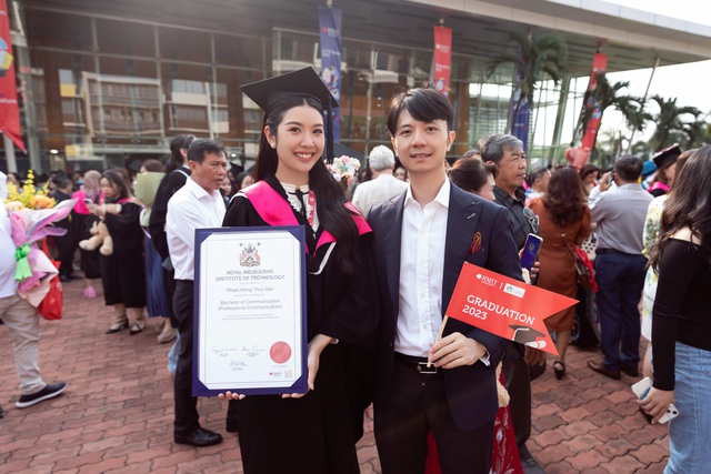 Á hậu Thúy Vân tốt nghiệp Trường Đại học RMIT ở tuổi 30 - Ảnh 7.