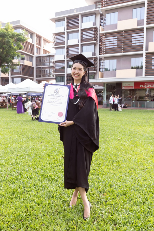 Á hậu Thúy Vân tốt nghiệp Trường Đại học RMIT ở tuổi 30 - Ảnh 5.