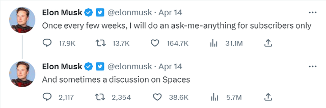 Chỉ cần 4 USD là được trò chuyện với Elon Musk - Ảnh 1.