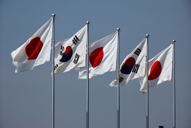 Nhật, Hàn lần đầu tổ chức đối thoại an ninh sau 5 năm - Ảnh 1.