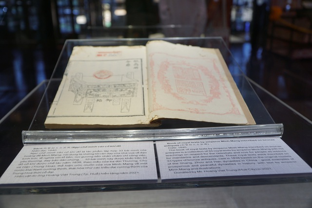 Thừa Thiên - Huế: Trưng bày nhiều sách cổ quý hiếm từ thời Nguyễn - Ảnh 1.