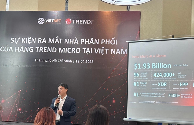 Hãng bảo mật Trend Micro có nhà phân phối mới tại Việt Nam - Ảnh 1.
