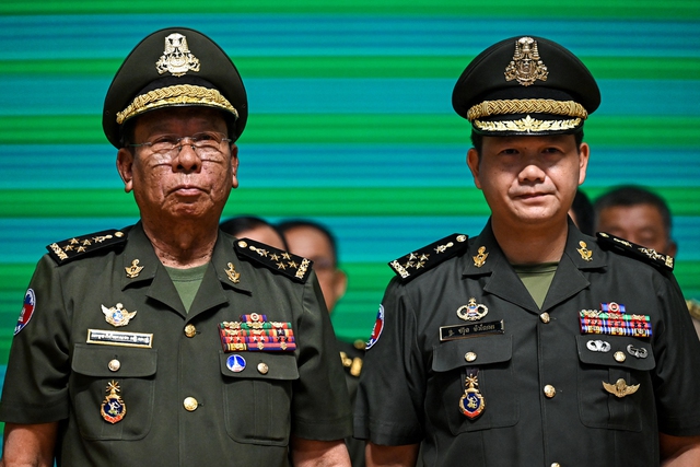 Ông Hun Manet, con trai Thủ tướng Hun Sen, lên tướng 4 sao - Ảnh 2.