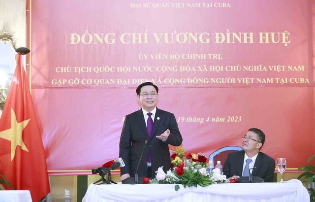 Chủ tịch Quốc hội: 'Tiếp tục phát triển mối quan hệ đặc biệt Việt Nam - Cuba' - Ảnh 3.