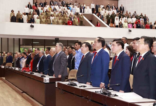Chủ tịch Quốc hội phát biểu tại phiên họp toàn thể đặc biệt Quốc hội Cuba - Ảnh 3.