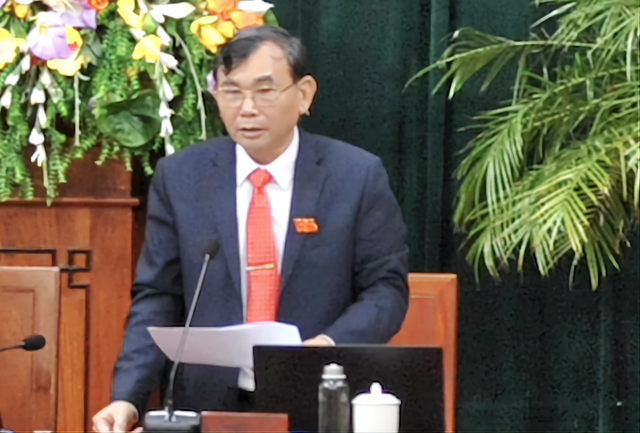 Phú Yên: Miễn nhiệm chức vụ Phó chủ tịch HĐND tỉnh - Ảnh 1.