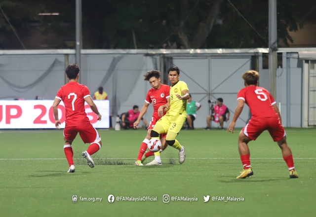 SEA Games 32: U.22 Malaysia vẫn chưa tạo được sự an tâm về lối chơi - Ảnh 1.