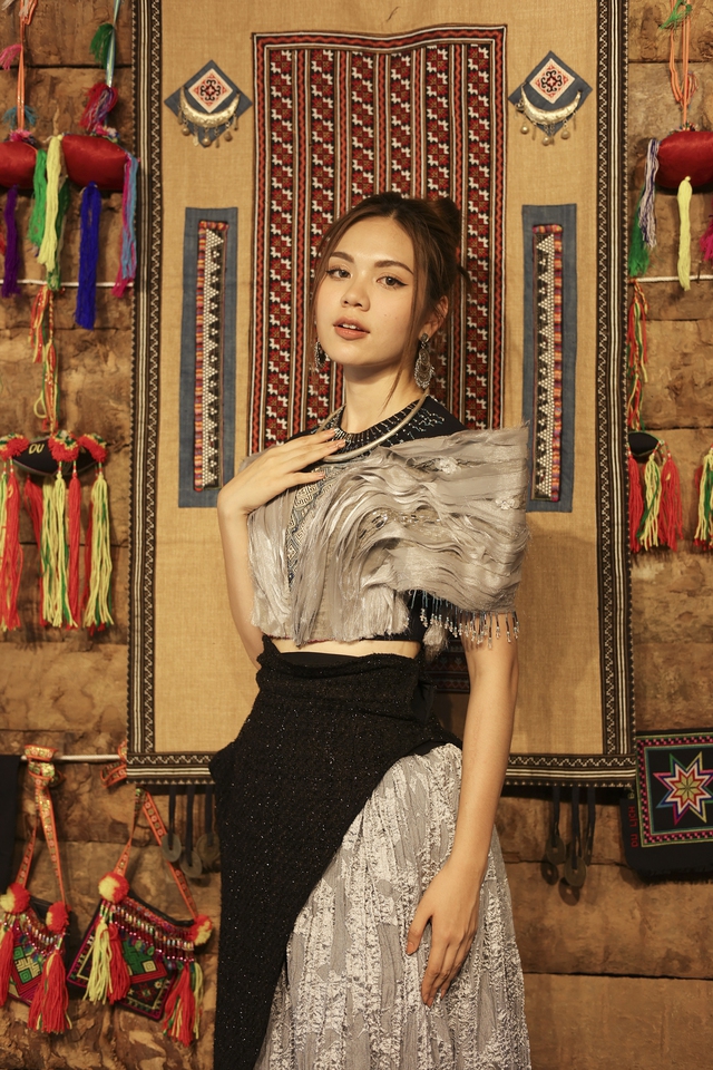 Hoa hậu Lương Kỳ Duyên quảng bá Thác Bản Ba và bảo vật quốc gia Tuyên Quang   - Ảnh 3.