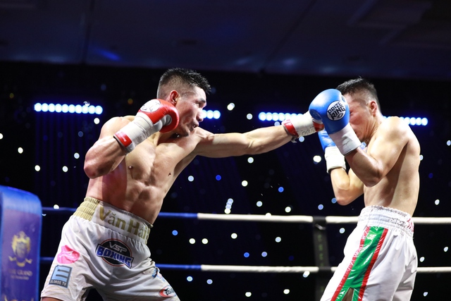Nguyễn Văn Hải hạ nhà vô địch Trung Quốc tại giải boxing quốc tế WBO - Ảnh 1.