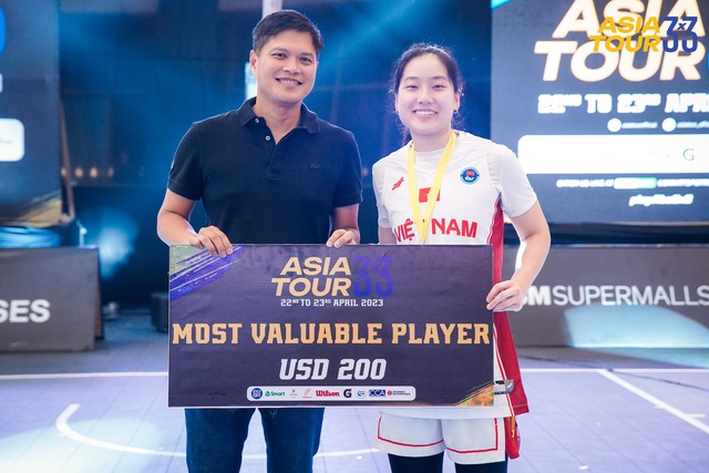 Đội tuyển nữ bóng rổ Việt Nam chạy đà ấn tượng cho SEA Games 32 - Ảnh 2.