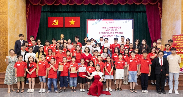 Trung tâm Anh ngữ Care Education trao chứng chỉ và vinh danh học viên xuất sắc 2022-2023 - Ảnh 3.