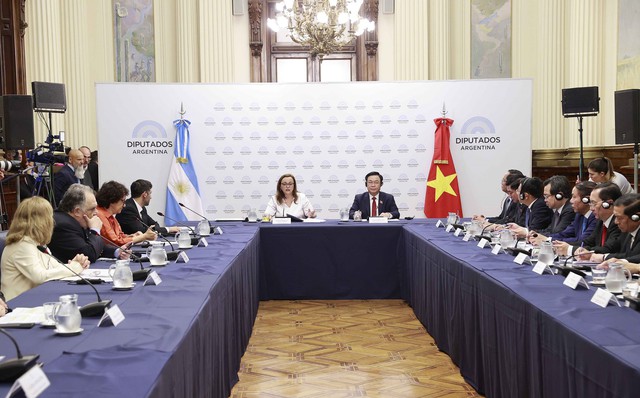 Chủ tịch Quốc hội đề nghị Argentina tạo thuận lợi cho hàng nông nghiệp Việt Nam - Ảnh 3.
