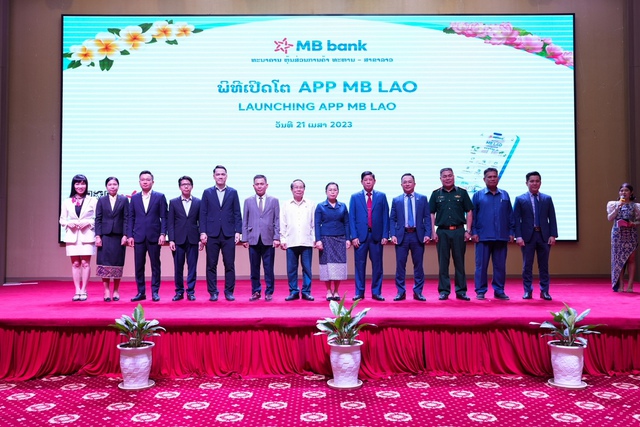 Ra mắt ứng dụng ngân hàng App MB Lào - Ảnh 1.