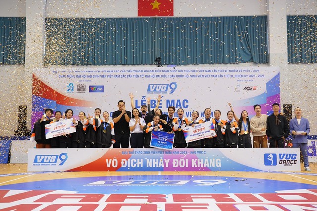 ĐH Quốc gia TP.HCM đại thắng tại giải thể thao Sinh viên Việt Nam 2023 - Ảnh 1.