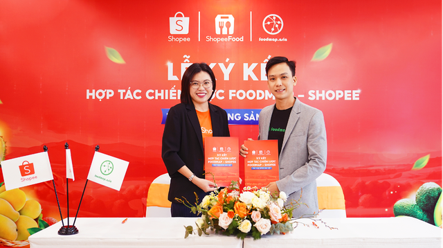 Shopee, ShopeeFood và FoodMap hợp tác triển khai dự án &quot;Tôn Vinh Nông Sản Việt&quot; - Ảnh 1.