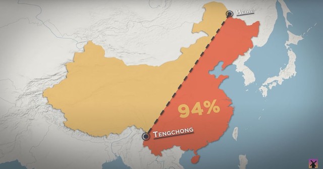 Vì sao hơn 90% dân Trung Quốc sinh sống ở phía đông? - Ảnh 1.