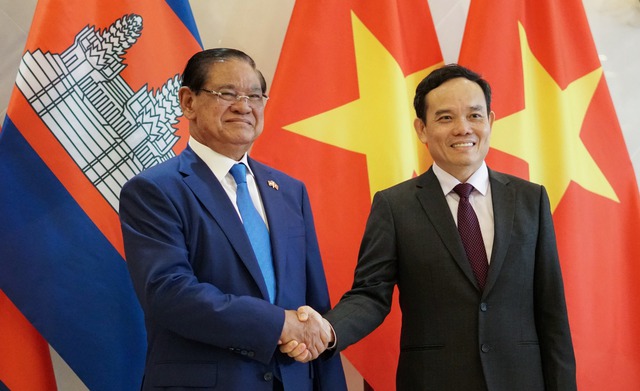 Việt Nam – Campuchia tổ chức hội nghị Hợp tác và phát triển các tỉnh biên giới - Ảnh 1.