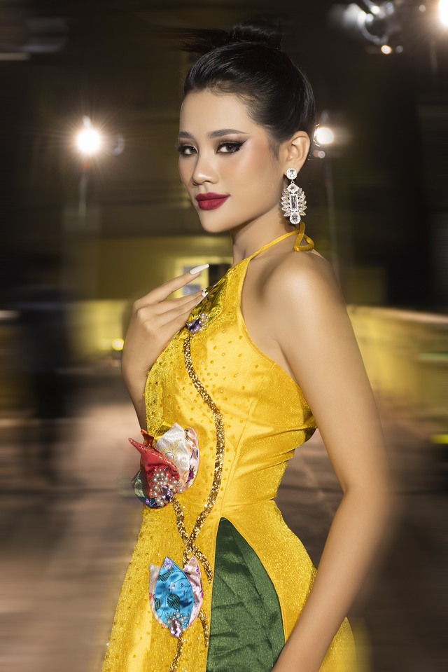 Hoa hậu Biển đảo Việt Nam 2022 Đinh Như Phương: Mong cơ hội đi thi quốc tế  - Ảnh 3.