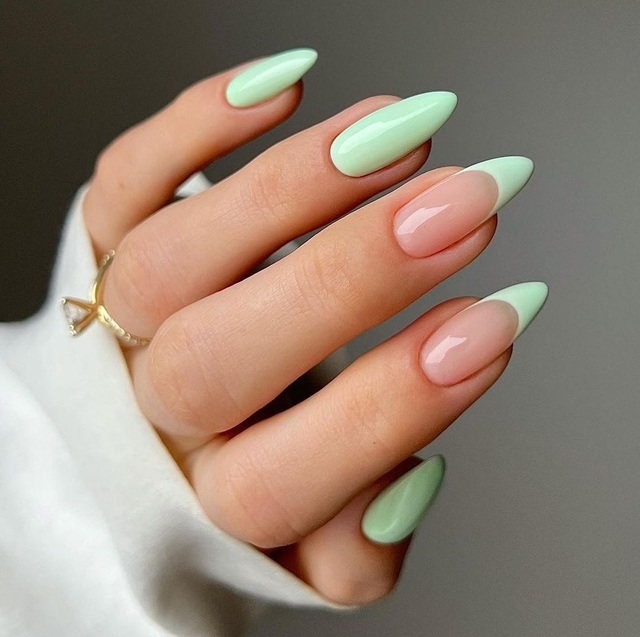 Nail màu pastel dễ thương