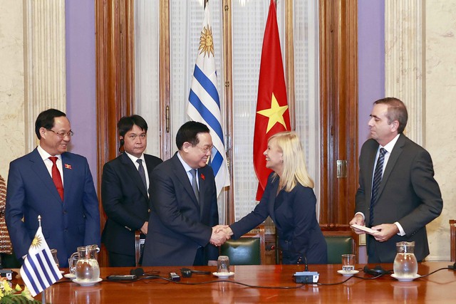 Quốc hội Việt Nam ký Thỏa thuận hợp tác với Thượng viện, Hạ viện Uruguay - Ảnh 2.