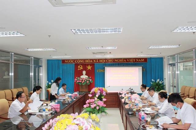 XSKT Bình Thuận sinh hoạt chính trị với chủ đề 'Giữ trọn lời thề Đảng viên' - Ảnh 1.