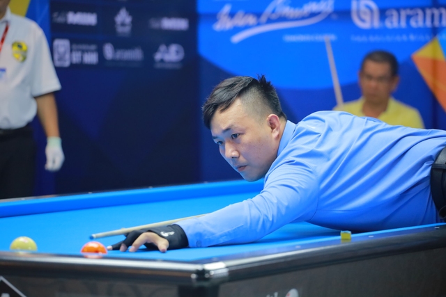 Nỗ lực bất thành của lão tướng Lý Thế Vinh trong trận chung kết giải billiards HBSF - Ảnh 2.