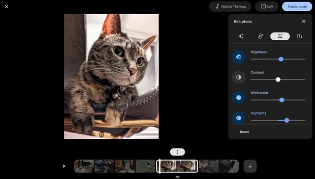 Ứng dụng Google Photos trên Chromebook có thể tạo video   - Ảnh 1.