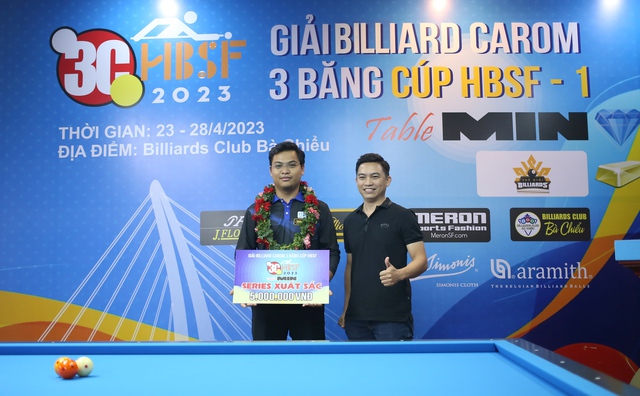 Nỗ lực bất thành của lão tướng Lý Thế Vinh trong trận chung kết giải billiards HBSF - Ảnh 4.