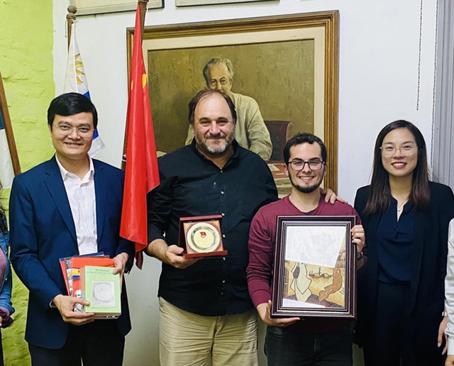 Tăng cường hợp tác giữa Đoàn Thanh niên hai nước Việt Nam và Uruguay - Ảnh 1.
