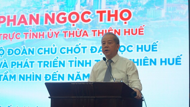 Người trẻ đối thoại cùng lãnh đạo Tỉnh ủy về 'tương lai' Thừa Thiên - Huế  - Ảnh 2.