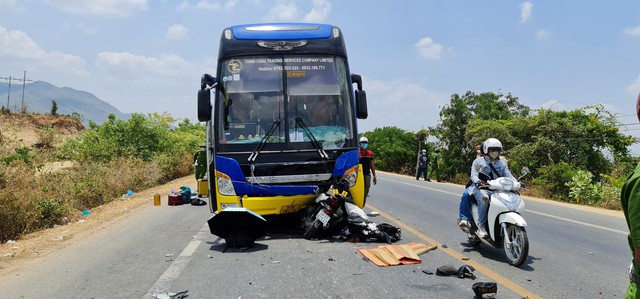 Ninh Thuận: Tai nạn giao thông trên QL 27, một phụ nữ tử vong tại chỗ - Ảnh 1.