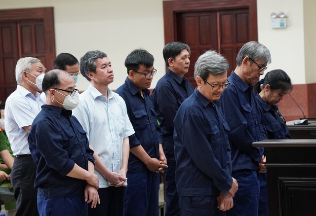 Y án sơ thẩm, phạt cựu Tổng giám đốc Công ty Tân Thuận 13 năm tù  - Ảnh 1.