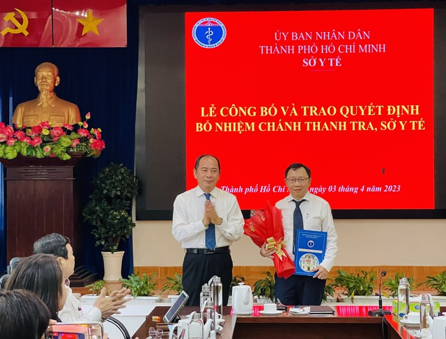 Giám đốc Bệnh viện Q.Gò Vấp làm Chánh Thanh tra Sở Y tế TP.HCM - Ảnh 1.