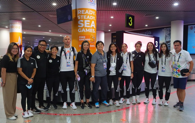 Đội tuyển nữ Philippines toàn ngôi sao nước ngoài, đã đến Campuchia dự SEA Games 32 - Ảnh 1.