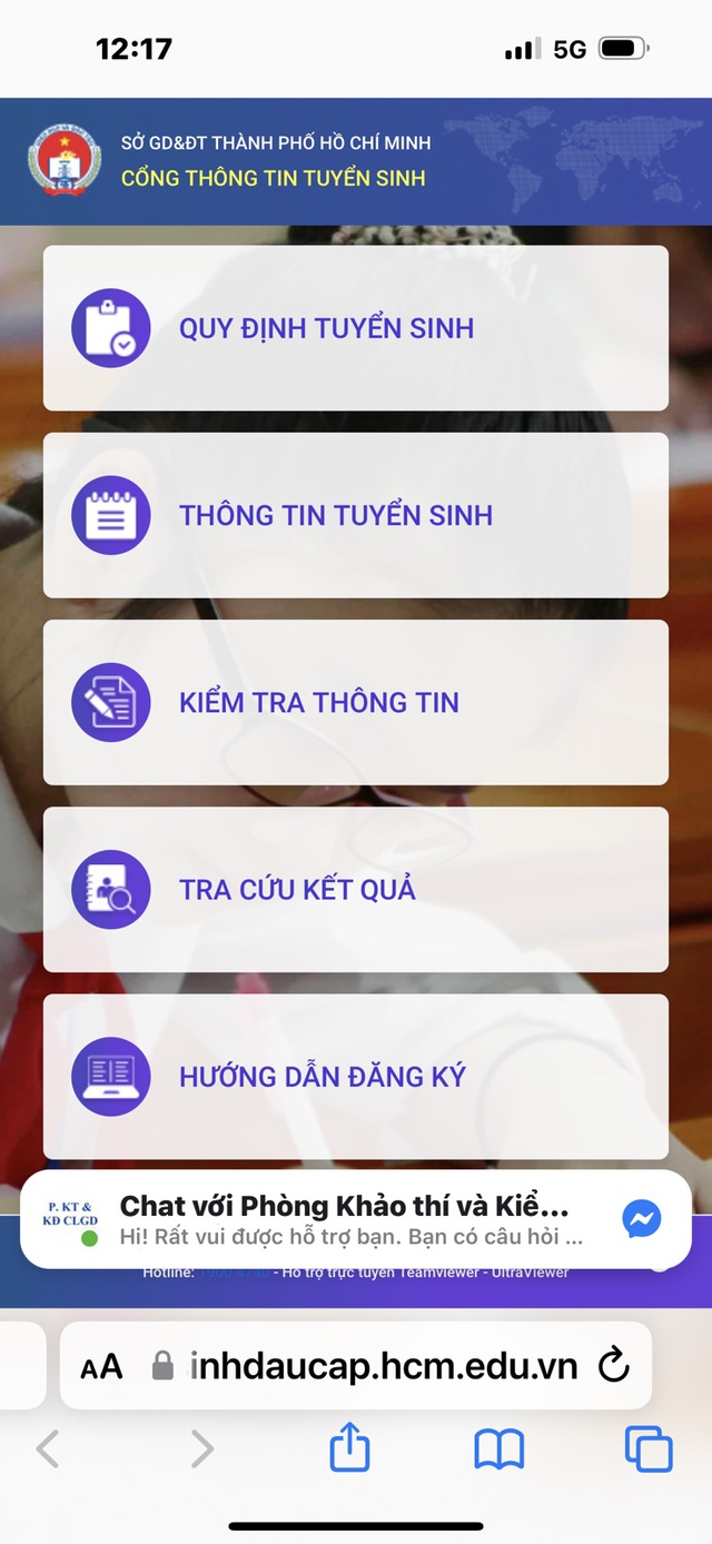 Sau kỳ nghỉ lễ, phụ huynh TP.HCM sẽ đăng ký tuyển sinh đầu cấp trực tuyến - Ảnh 2.