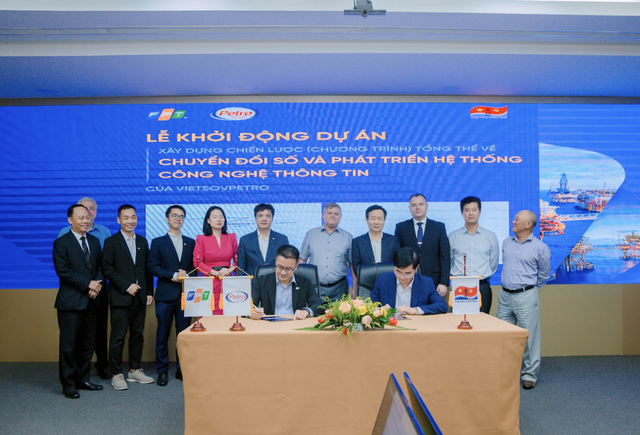 Liên danh FPT – Petro South tư vấn chuyển đổi số cho Vietsovpetro - Ảnh 1.