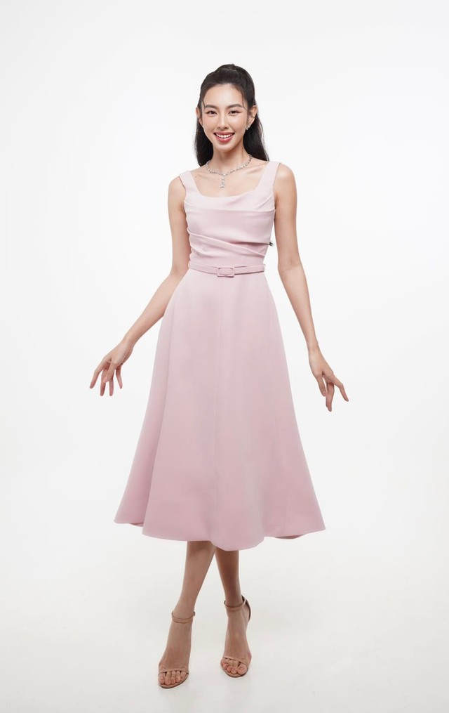 10 mẫu đầm công sở hồng pastel 'siêu đẹp' 2017 - Báo Khánh Hòa điện tử