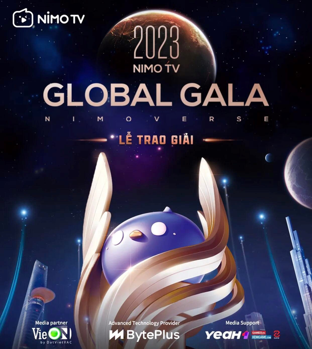 Nimo TV Global Gala 2023 quy tụ dàn sao streamer game hàng đầu Việt Nam - Ảnh 1.