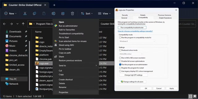 Cách khắc phục lỗi CS: GO không khởi động trên Windows 11 - Ảnh 3. Cách khắc phục lỗi CS: GO không khởi động trên Windows 11 - Ảnh 3.
