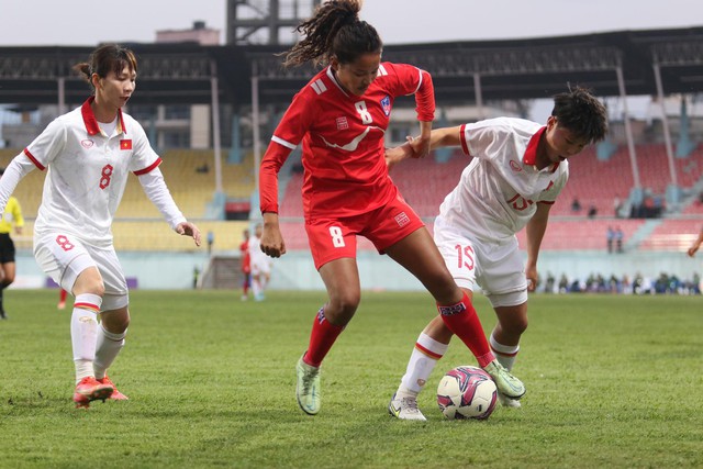 Vòng loại thứ nhất Olympic 2024: Đội tuyển nữ Việt thắng to nhưng vẫn lo - Ảnh 2.