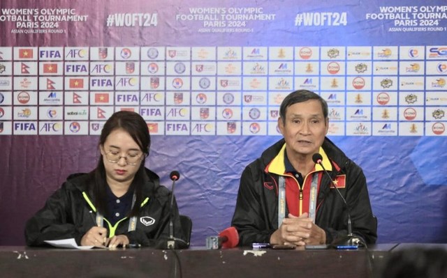 Vòng loại thứ nhất Olympic 2024: Đội tuyển nữ Việt thắng to nhưng vẫn lo - Ảnh 3.