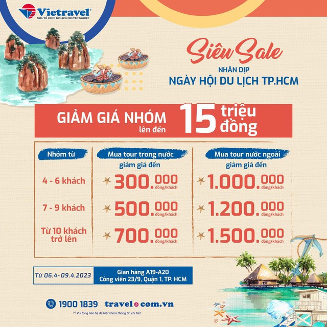 'Siêu sale' từ Vietravel với giá trị ưu đãi lên đến 12 triệu đồng/khách - Ảnh 2.