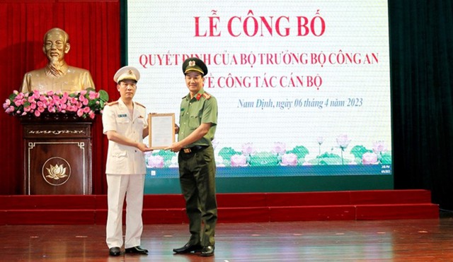 Nam Định có tân Phó giám đốc Công an tỉnh mới - Ảnh 1.