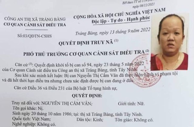 Tây Ninh: Bắt tạm giam nữ chủ sòng tài xỉu trốn truy nã ở Phú Quốc - Ảnh 1.