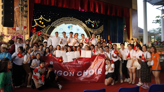 Saigon Choir thắng lớn tại Hội thi Hợp xướng Quốc tế Việt Nam 2023 - Ảnh 9.