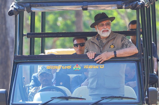 Thủ tướng Ấn Độ Narendra Modi tự hào về số lượng hổ hoang dã - Ảnh 1.