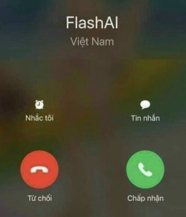 Nhận cuộc gọi FlashAI, phải làm gì? - Ảnh 1.